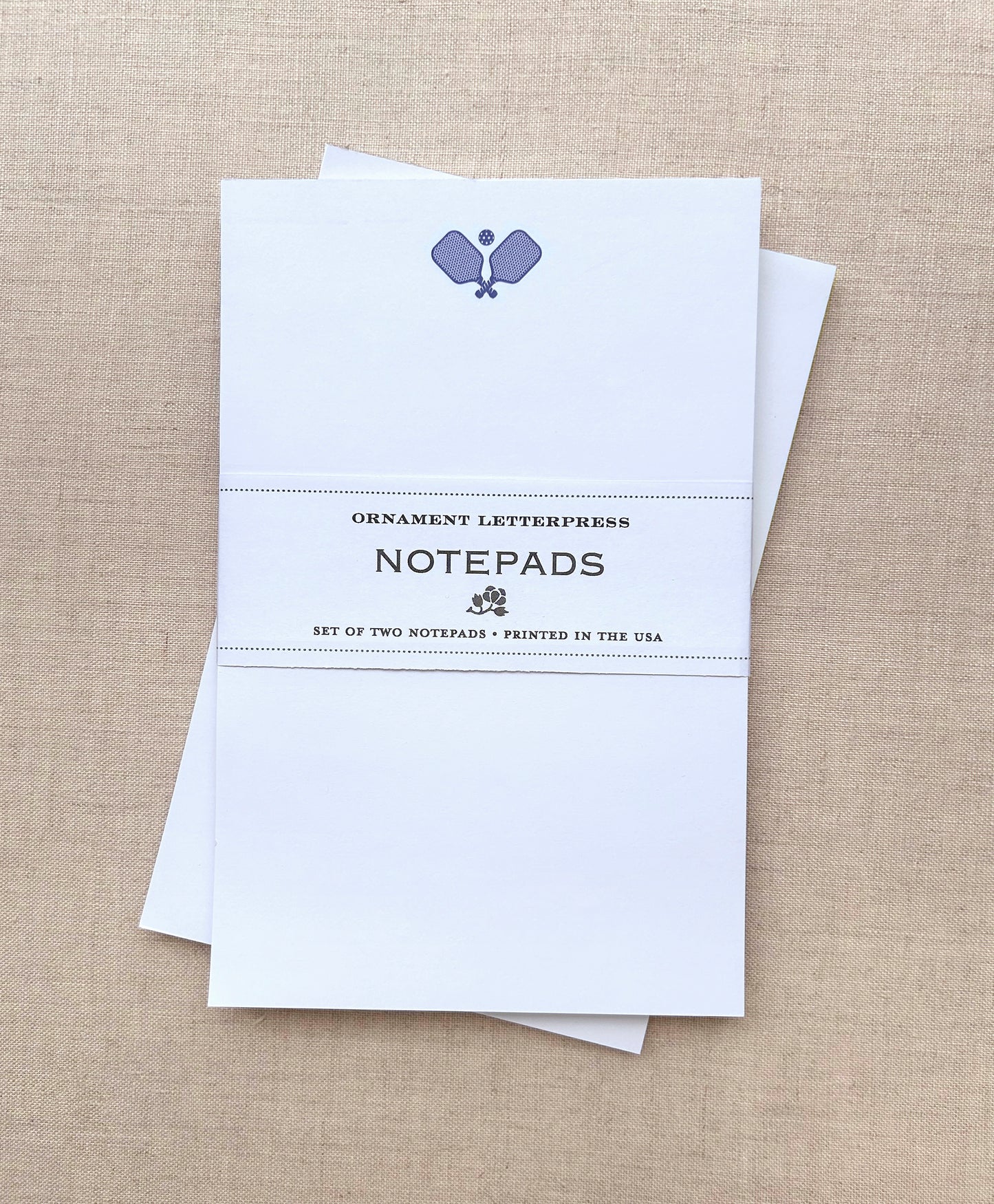Set of Two Notepads - Tennis/Pickleball
