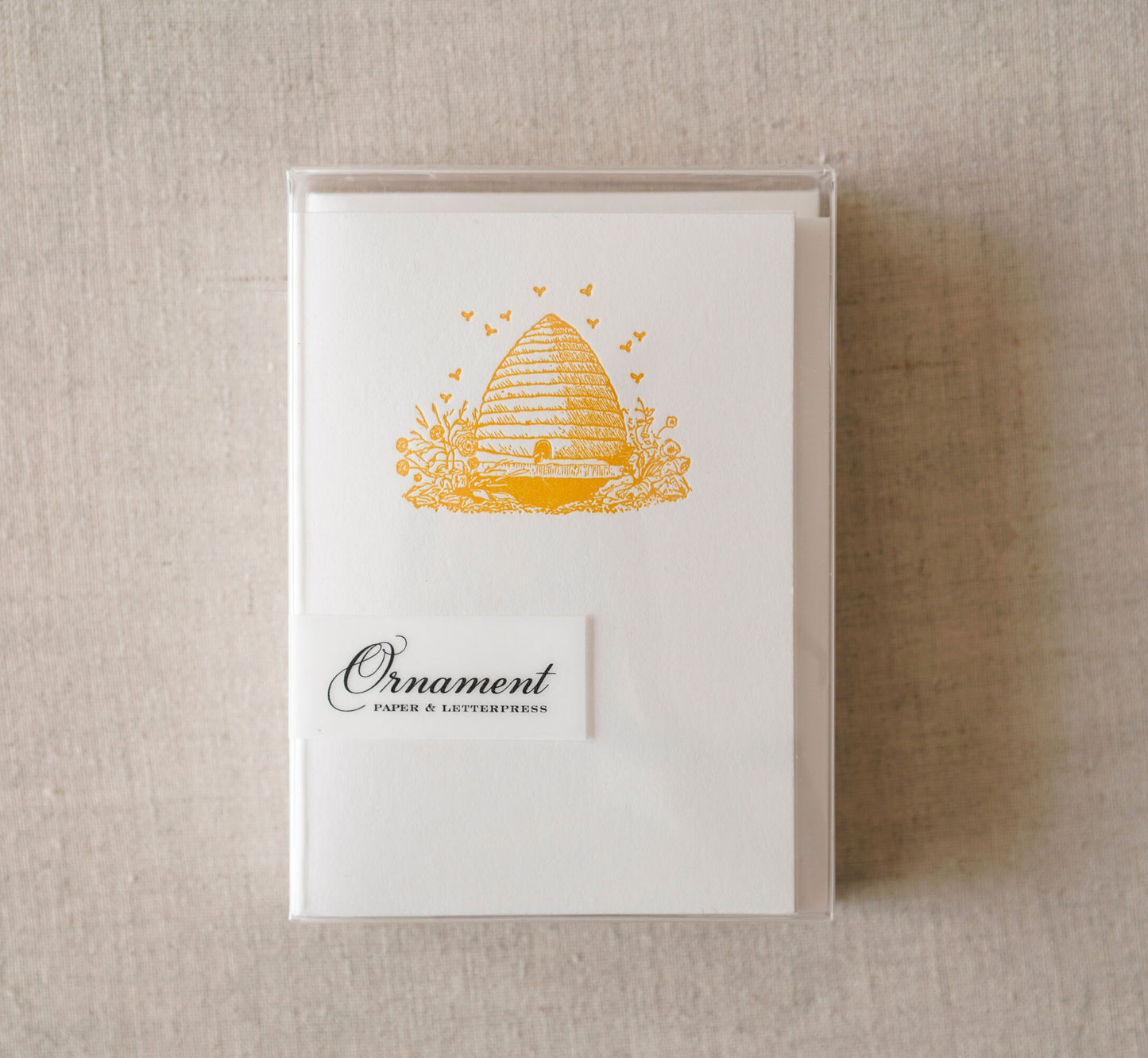 Beehive Letterpress Card Set