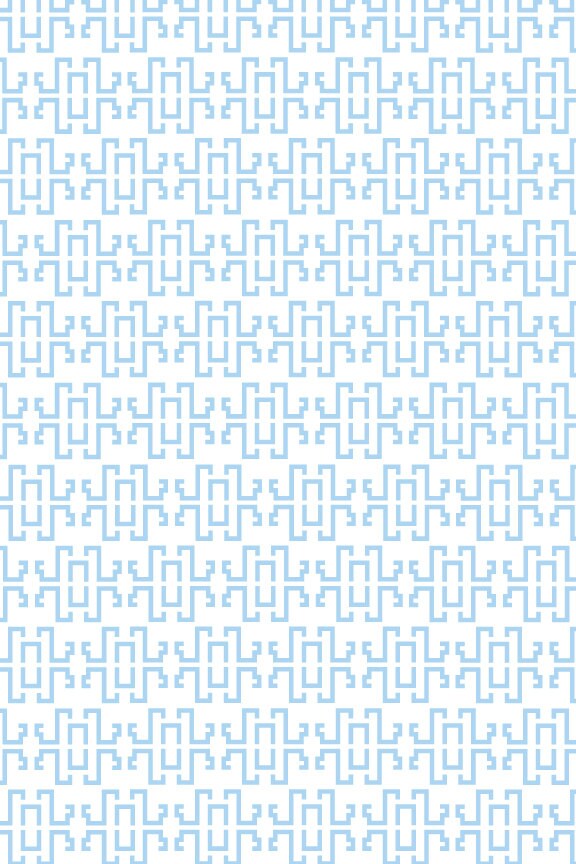 Blue Lattice Gift Wrap