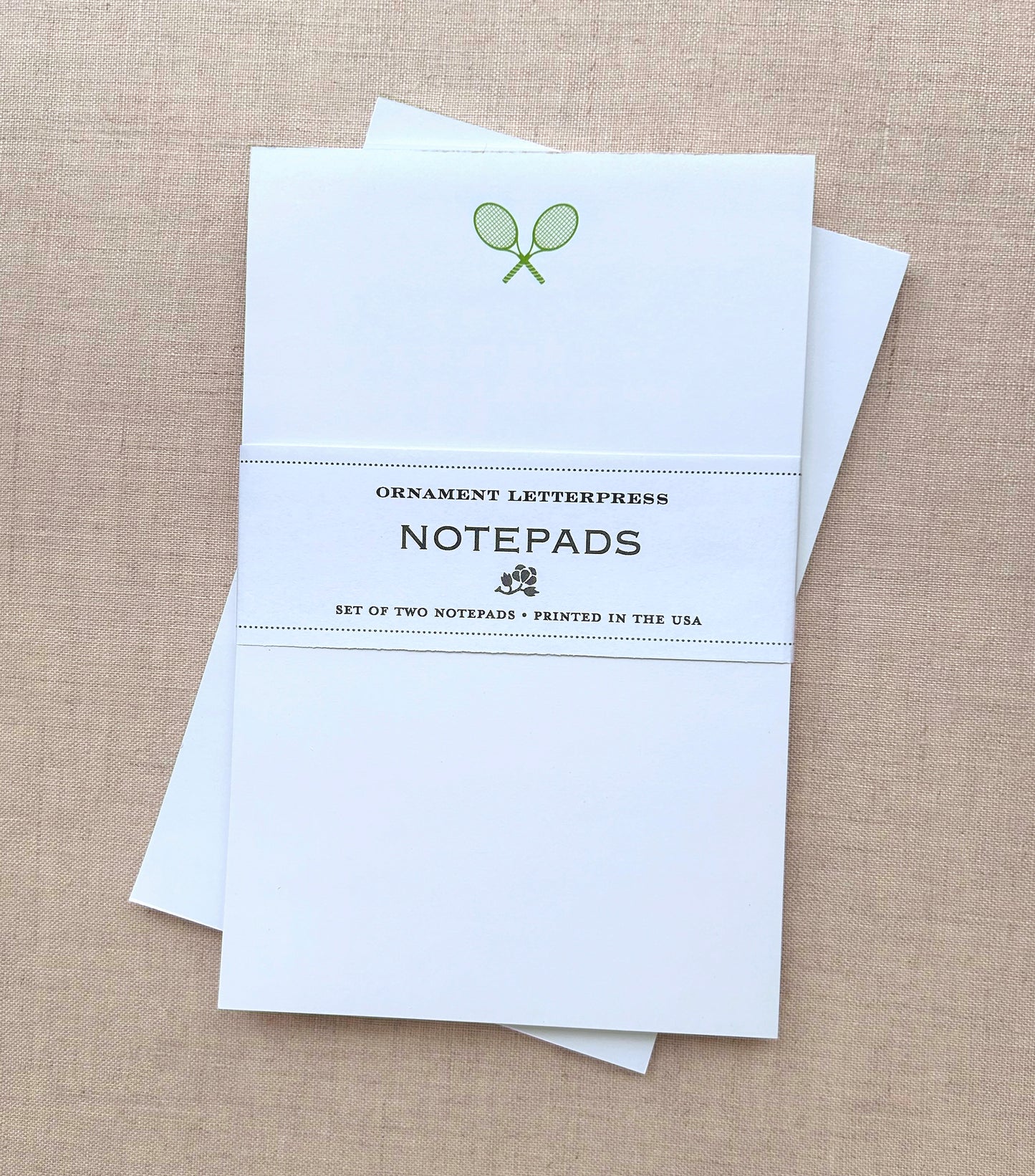 Set of Two Notepads - Tennis/Pickleball