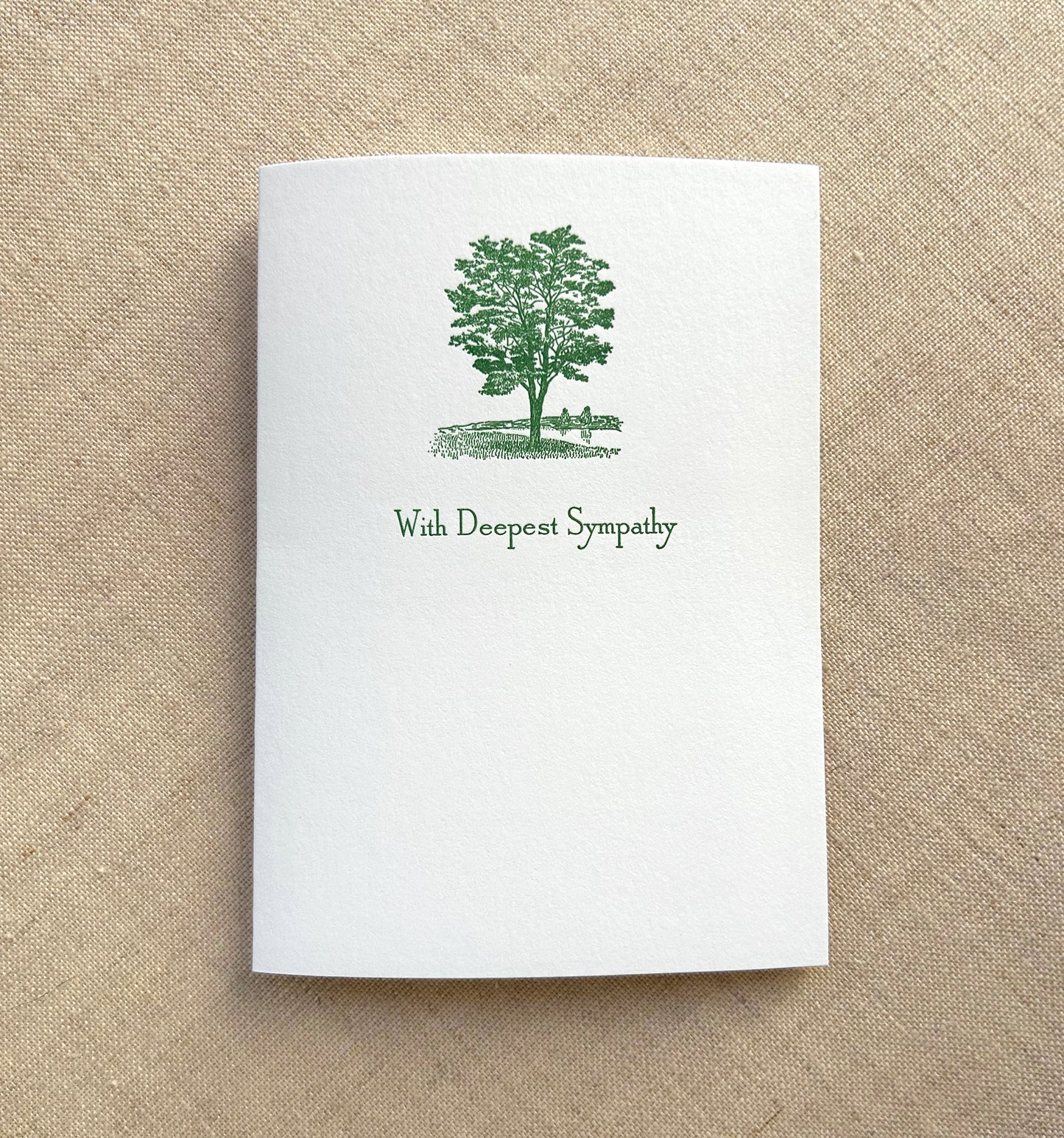 Sympathy Letterpress Card Set