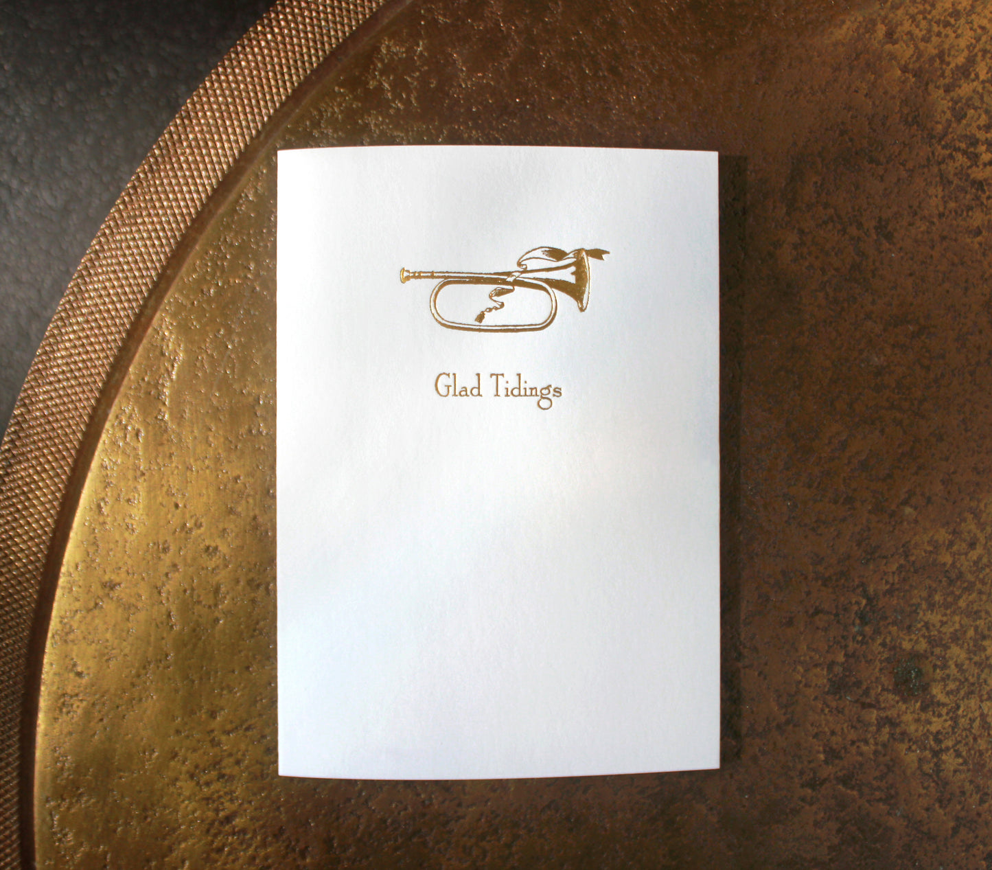 Glad Tidings Letterpress Card Set