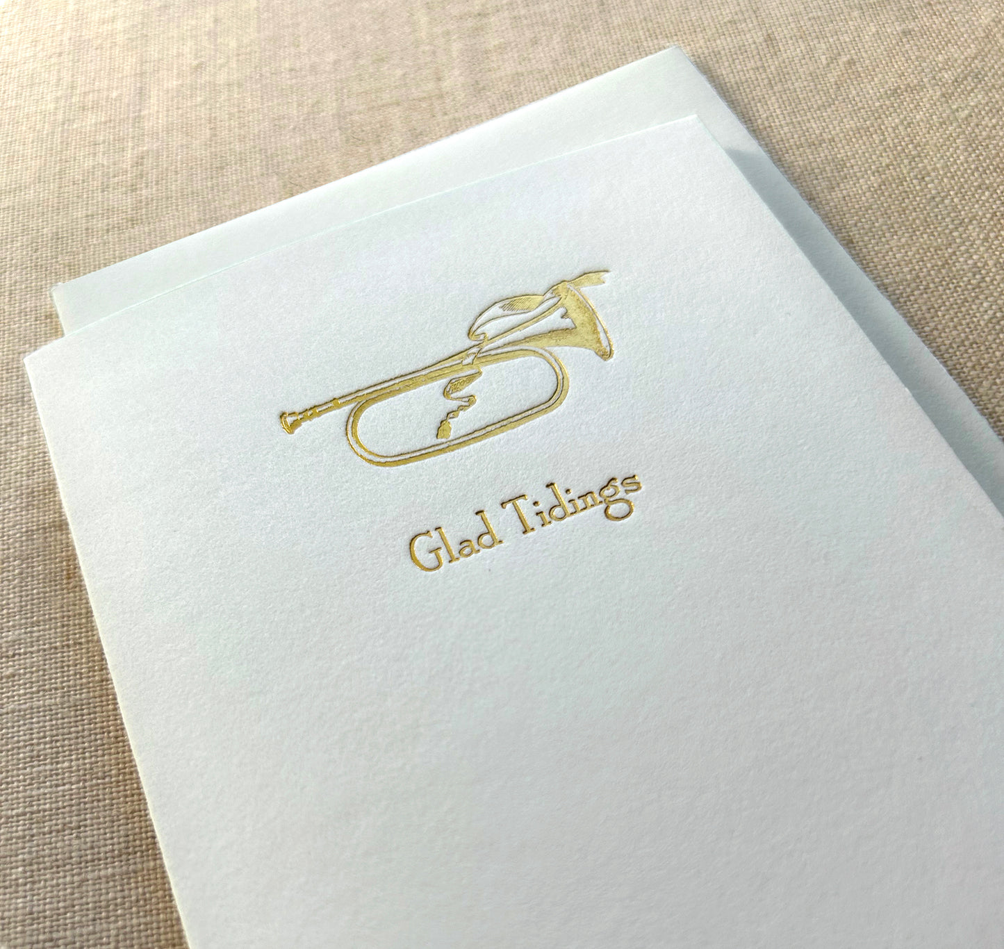 Glad Tidings Letterpress Card Set