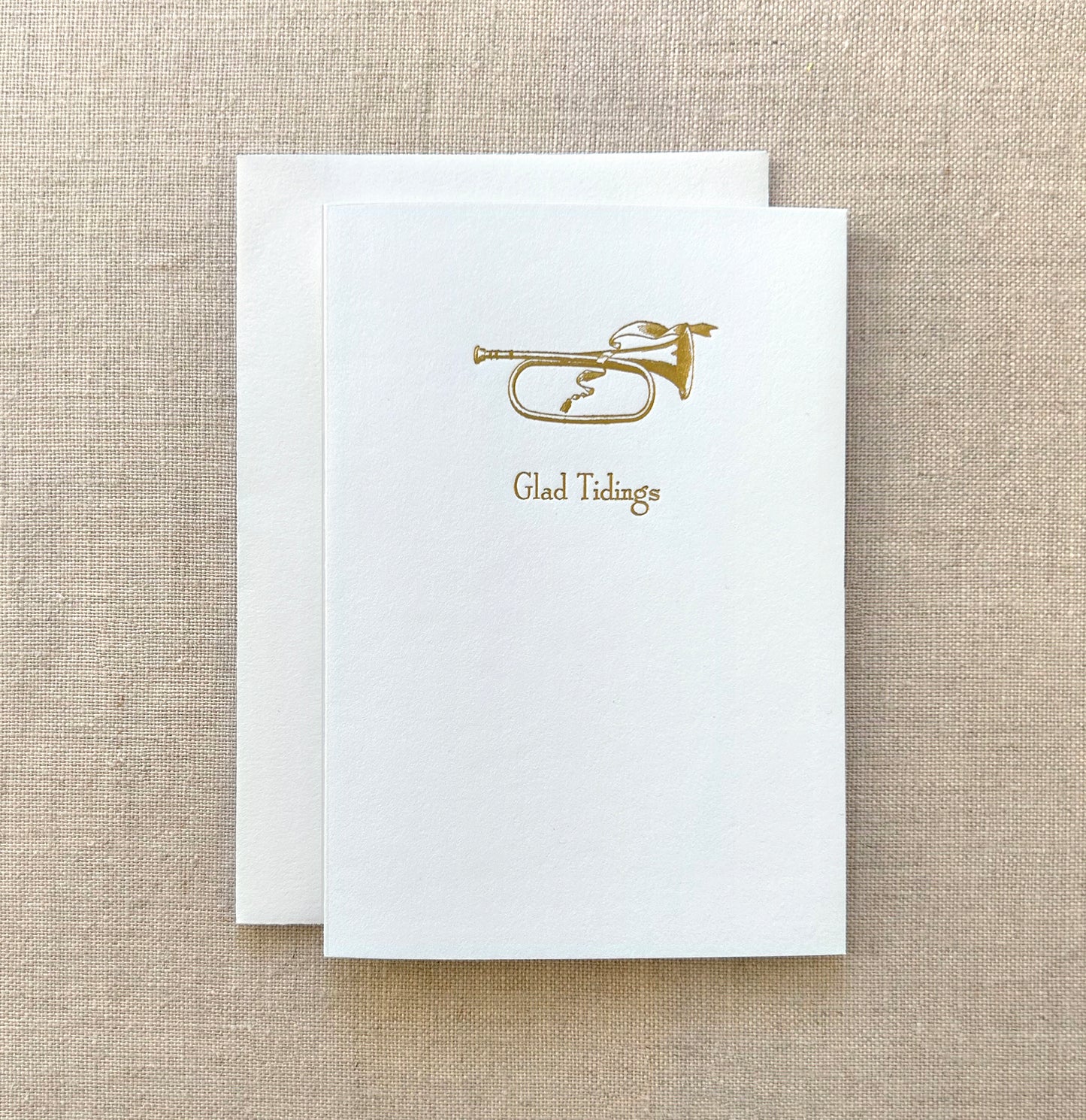 Glad Tidings Letterpress Card Set