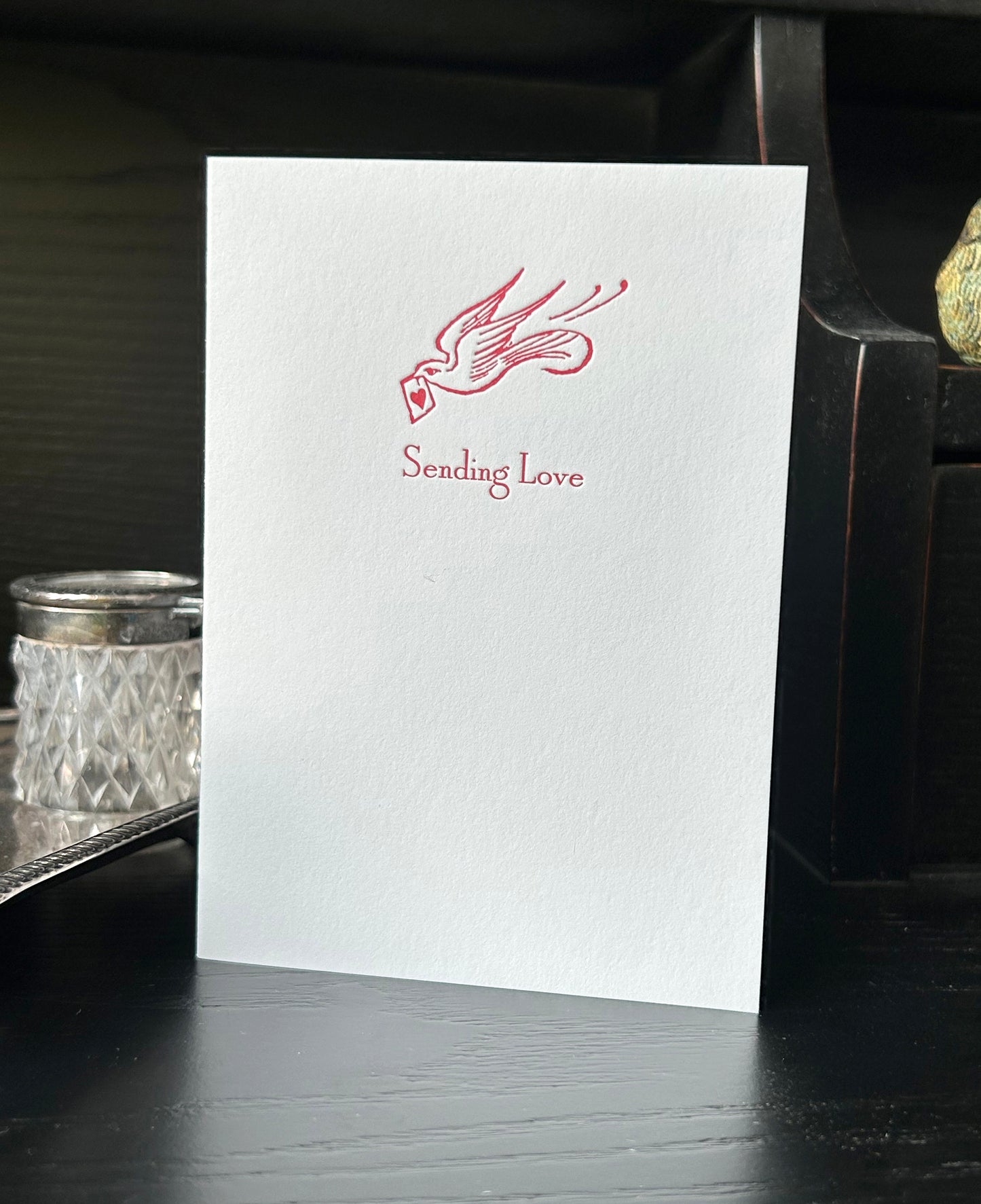 Sending Love Letterpress Card Set