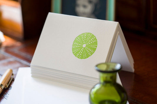 Sea Urchin Letterpress Card Set