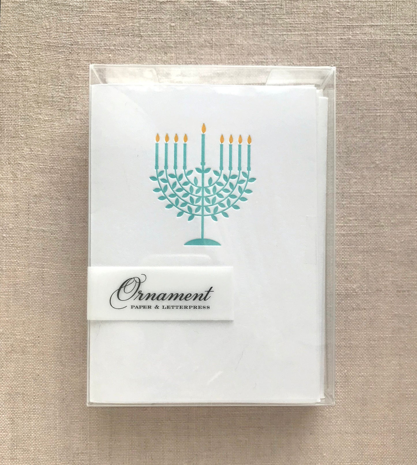 Hanukkah Letterpress Card Set