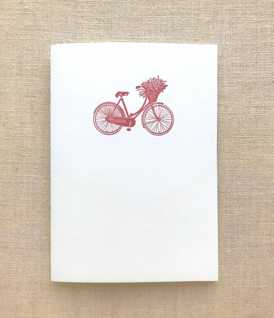 Bicycle Letterpress Card Set