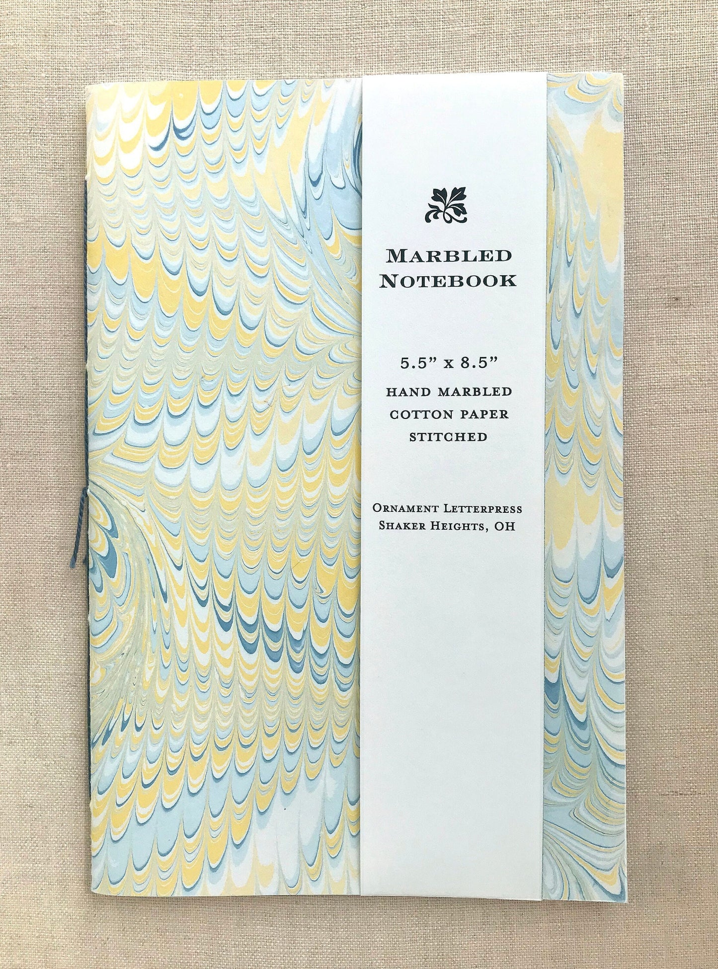 Hand Marbled Notebook